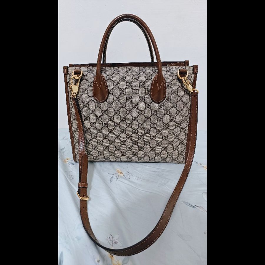 Gucci ophidia supreme tote 老花托特包-1