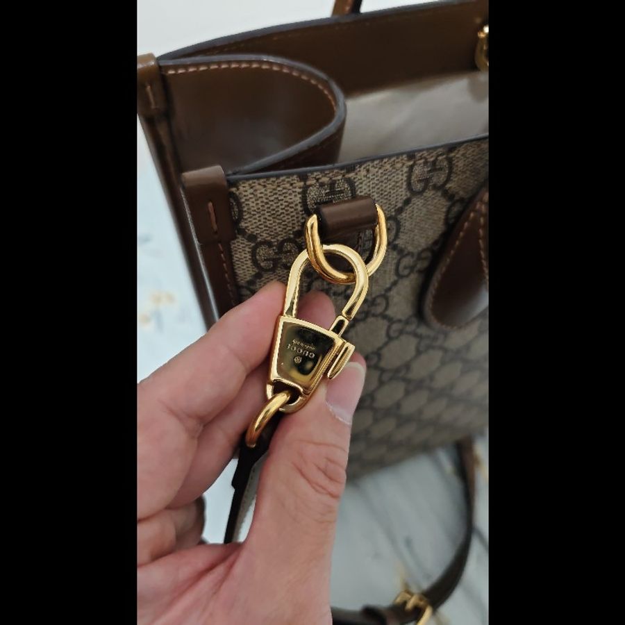 Gucci ophidia supreme tote 老花托特包-11