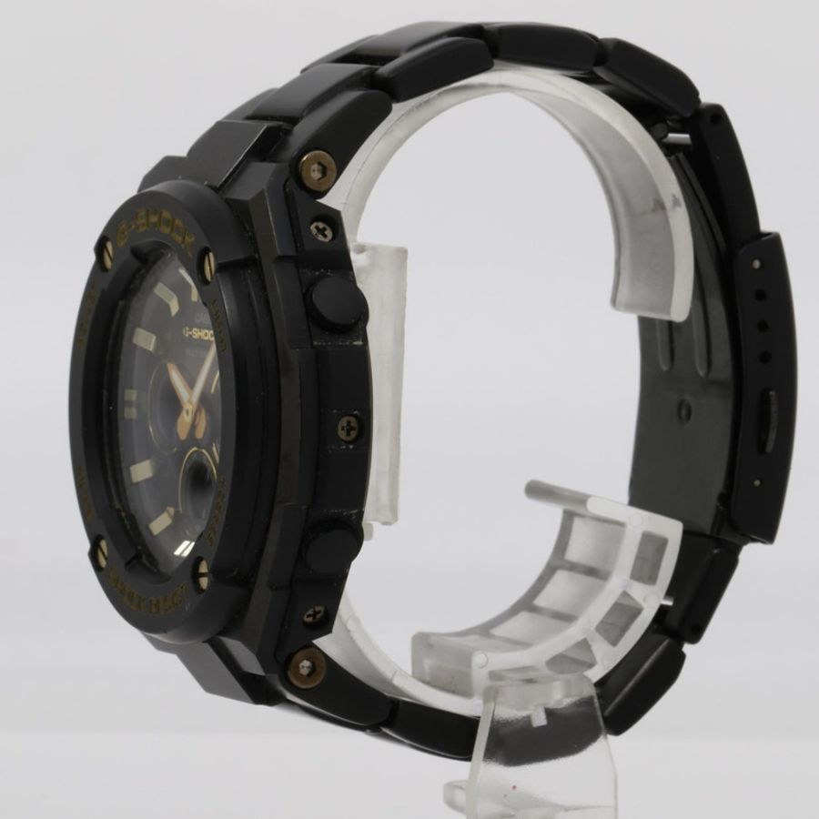卡西歐 G-SHOCK G-STEEL GSTW300BD1AJF 男錶,黑色,不鏽鋼-1