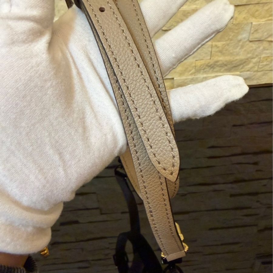 LV M46112 bagatelle大象灰壓花牛角包 手提包 斜背包-27
