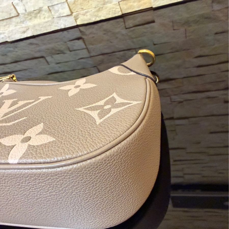 LV M46112 bagatelle大象灰壓花牛角包 手提包 斜背包-30