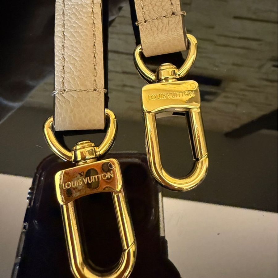 LV M46112 bagatelle大象灰壓花牛角包 手提包 斜背包-38