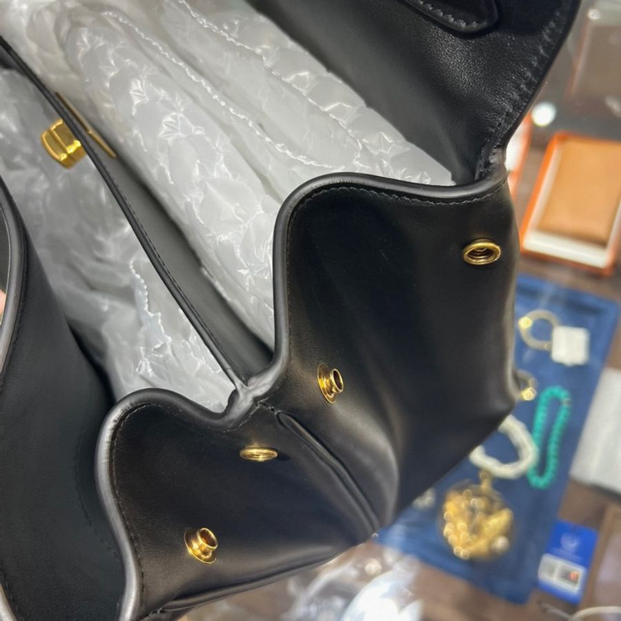 #大全配🈶台灣購證 #專櫃15萬 巴黎世家黑金Rodeo 33cm #超甜💰出清割愛-25