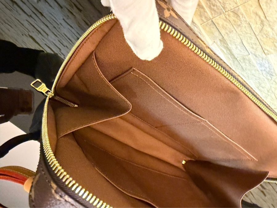 Lv M44754絕版限量老花soft trunk郵差包-25