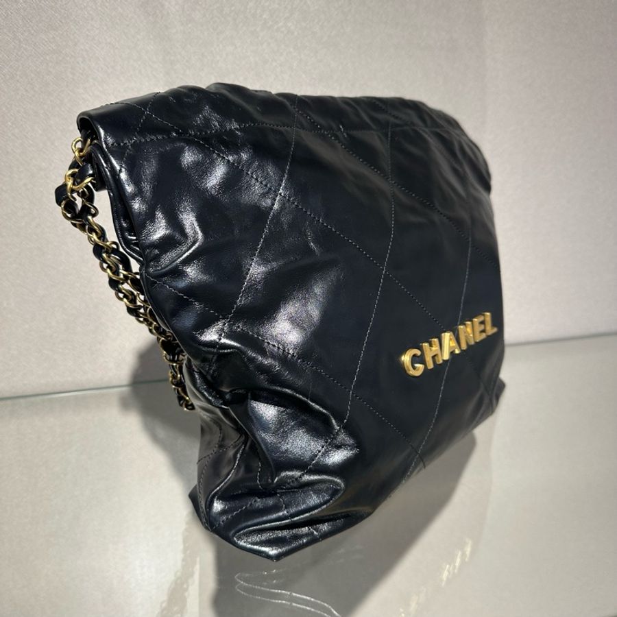 CHANEL香奈儿 22Bag 油蜡皮 托特包Tote包购物袋手提包单肩包-2