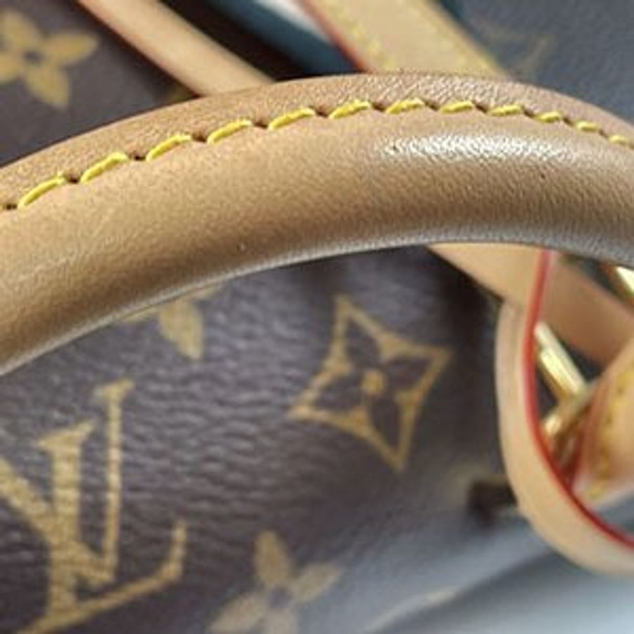 *奢華大道國際精品＊【L3310】LV 原花 CLUNY 寬版背帶手提/斜背二用包(BB) M46372-14