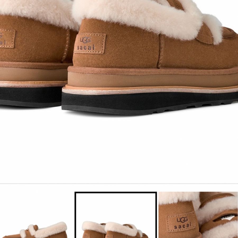 UGG x sacai Loafer-休閒鞋~7號-3