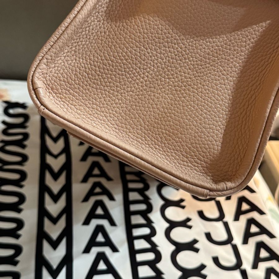 美國🇺🇸 Marc Jacobs✨tote真皮系列胭脂玫瑰柔粉大方包-5