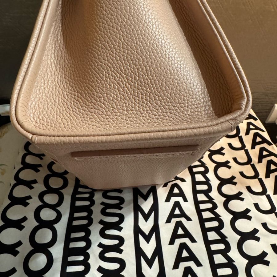 美國🇺🇸 Marc Jacobs✨tote真皮系列胭脂玫瑰柔粉大方包-6