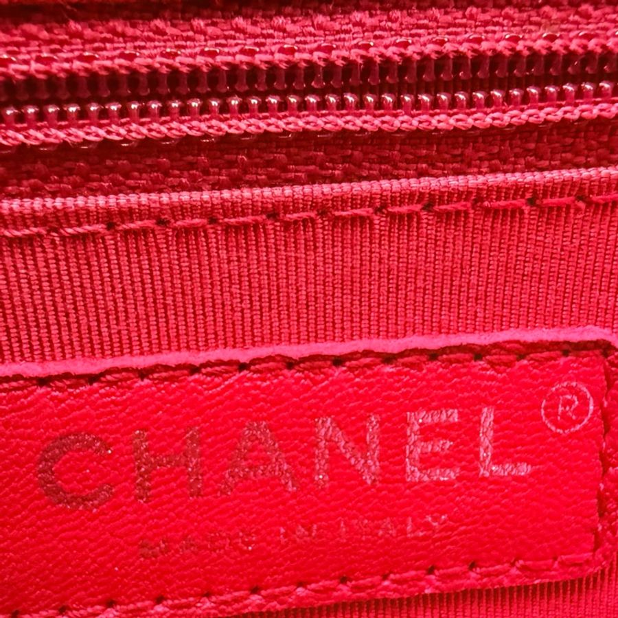 Chanel V紋黑色流浪包-4