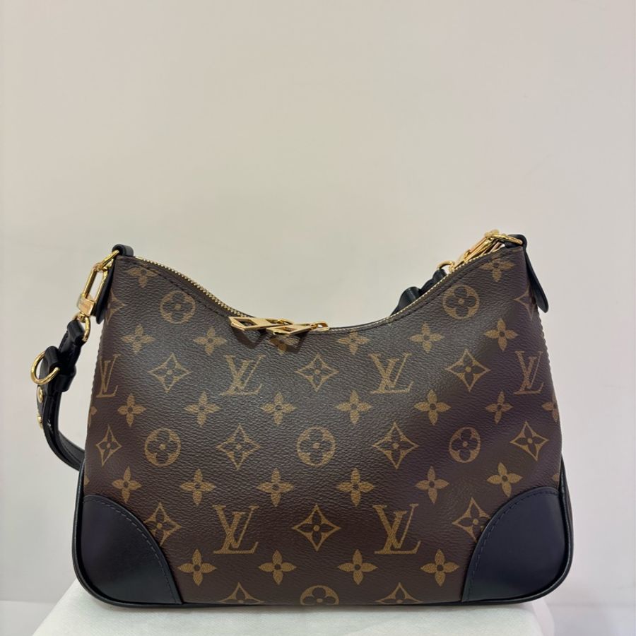 LV(M)黑邊彎月 Boulogne 牛角包PM-6