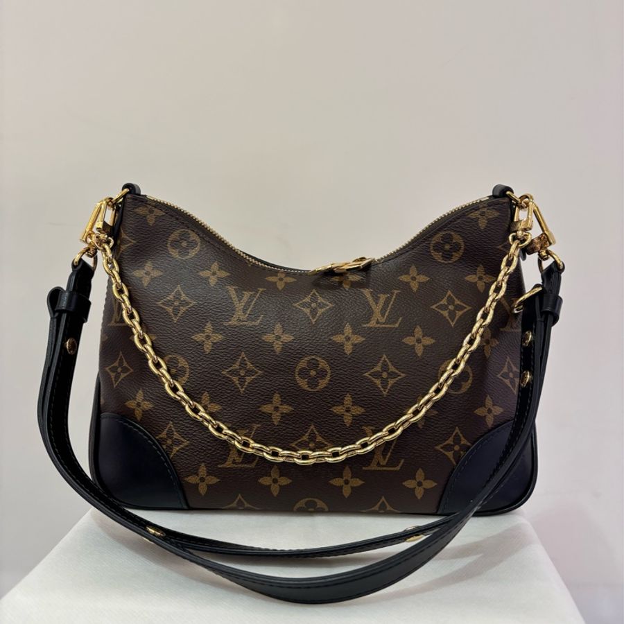 LV(M)黑邊彎月 Boulogne 牛角包PM-8