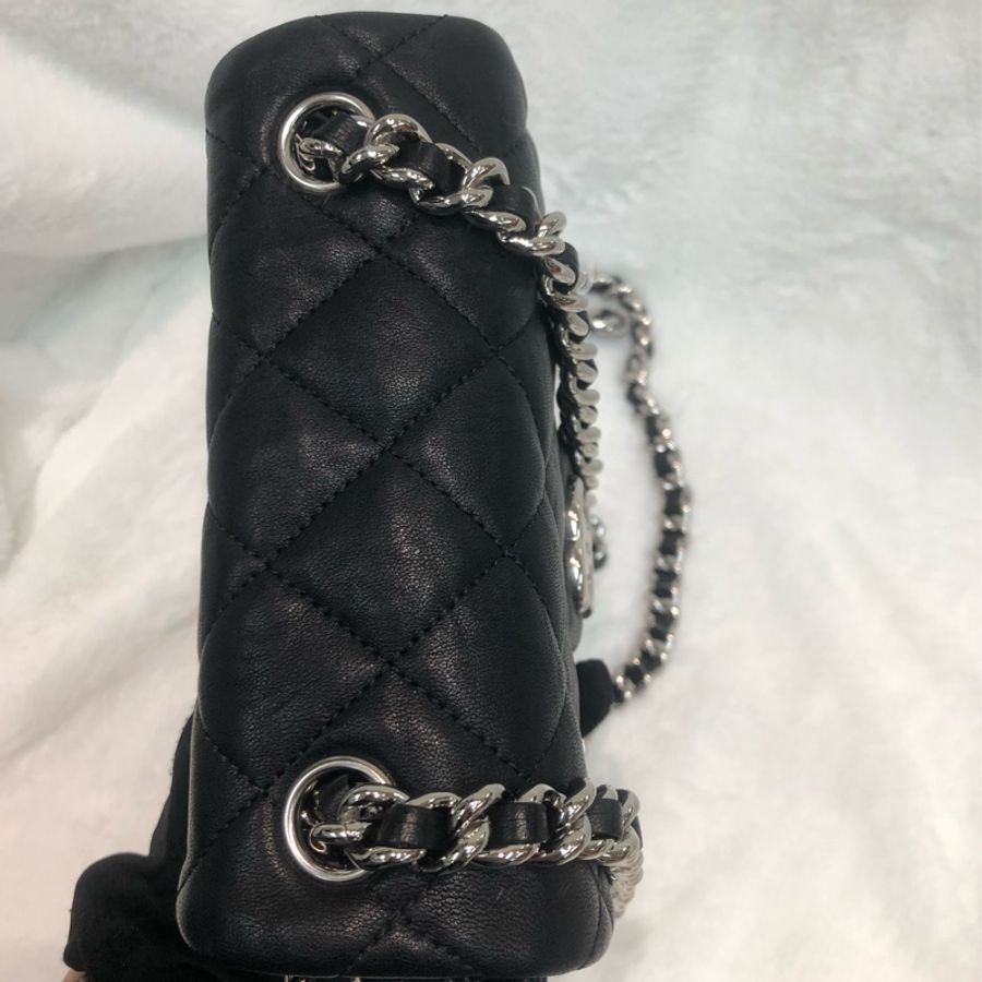 Chanel 黑銀燒賣袋 XC042-6