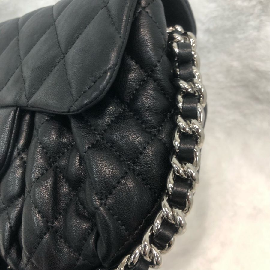 Chanel 黑銀燒賣袋 XC042-7