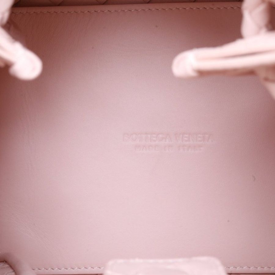BOTTEGA VENETA 粉色羊皮Parachute降落傘包可拆卸肩帶磁扣開合小號20肩背包-3
