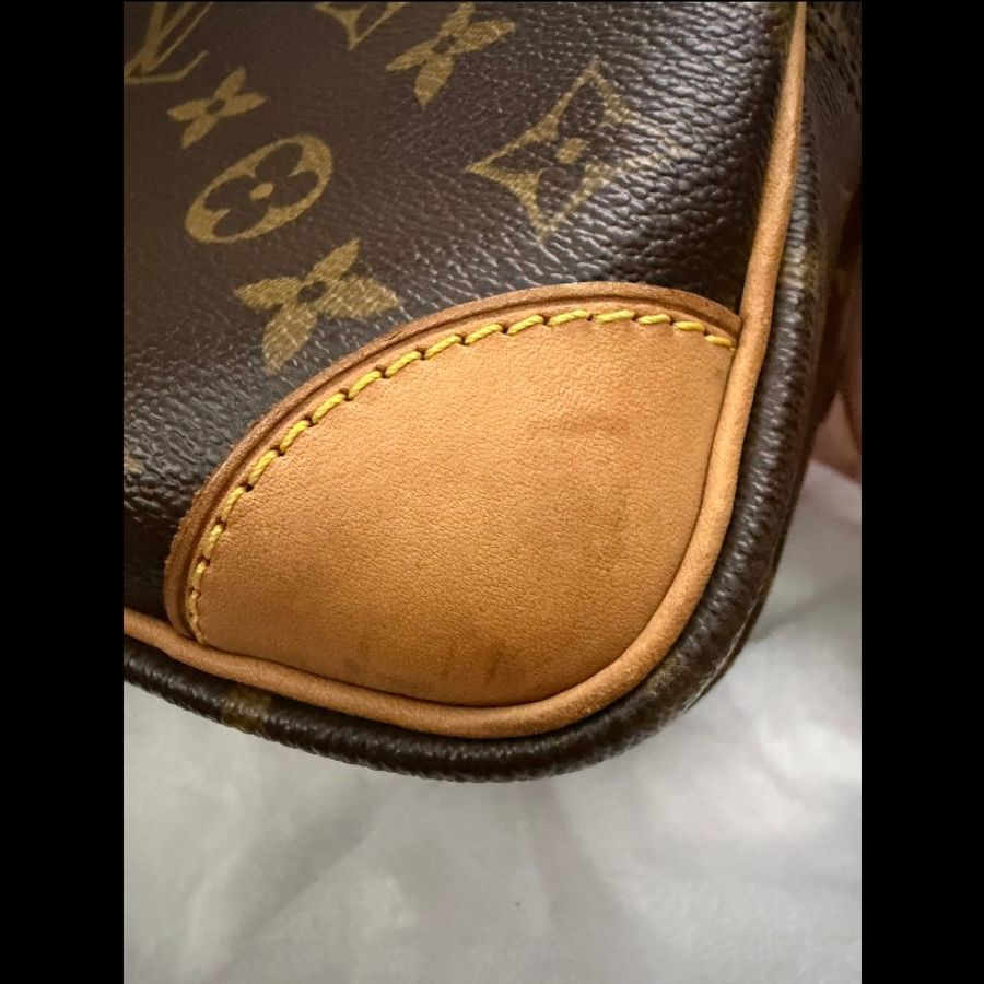 LOUIS VUITTON傳統老花M45244側斜背包記者包-8