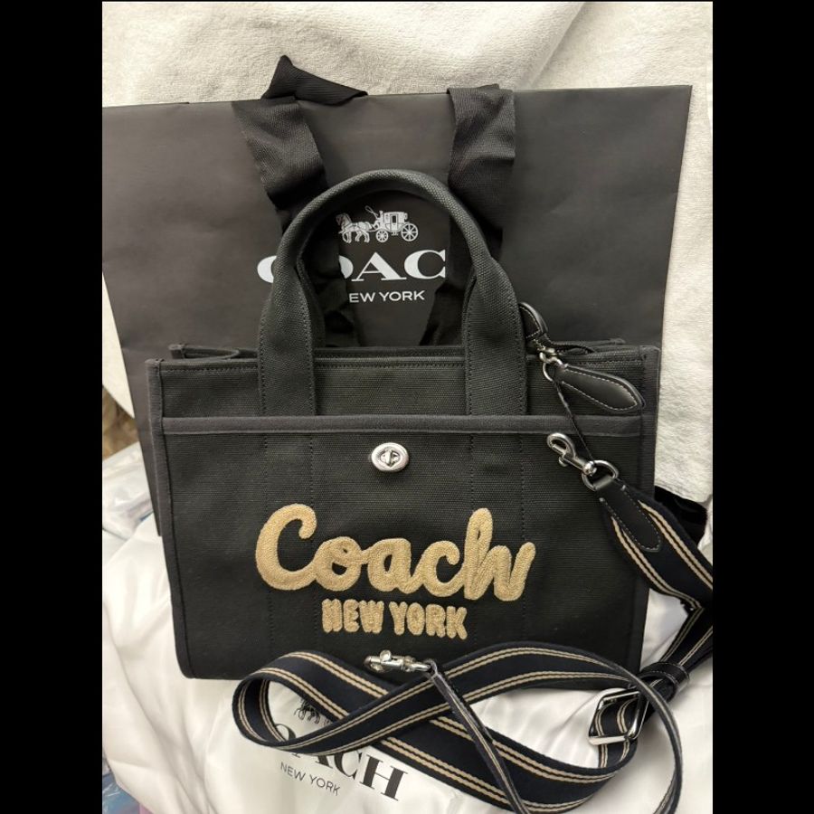 Coach
黑色帆布手提、側背包-1