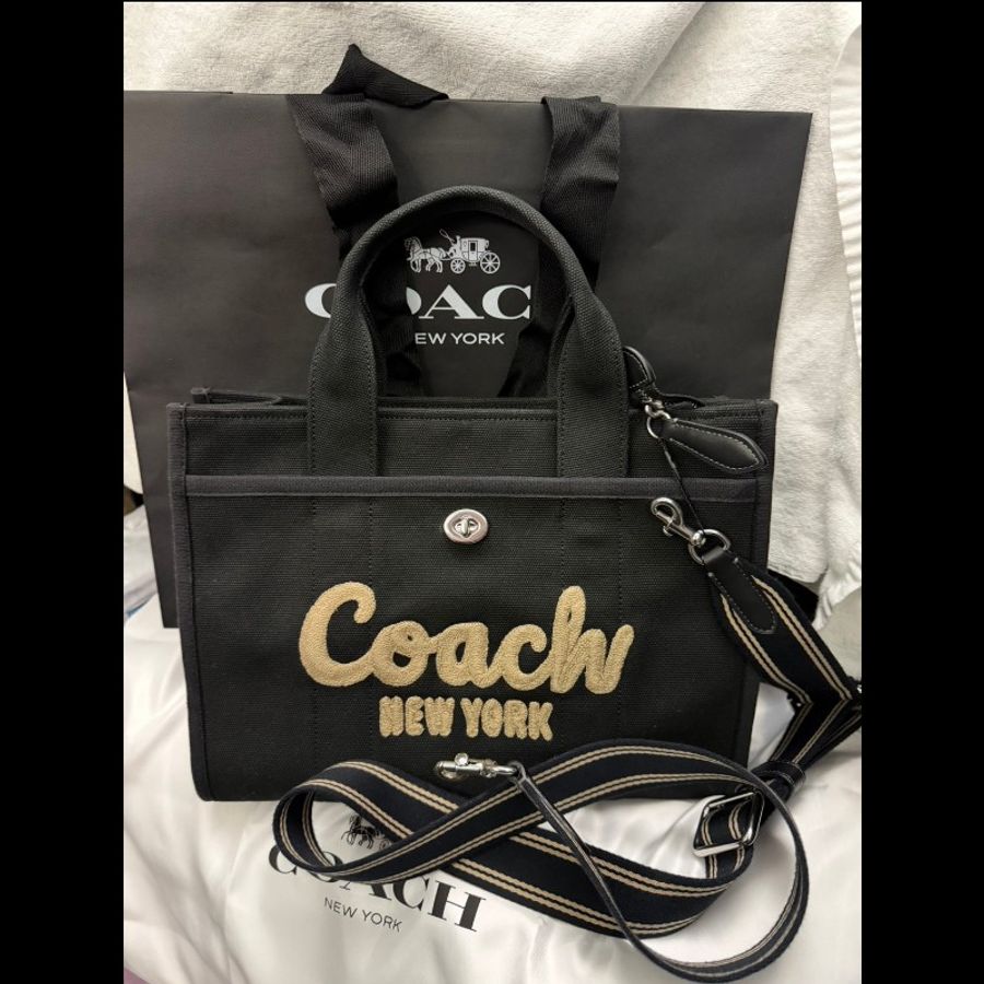 Coach
黑色帆布手提、側背包-8