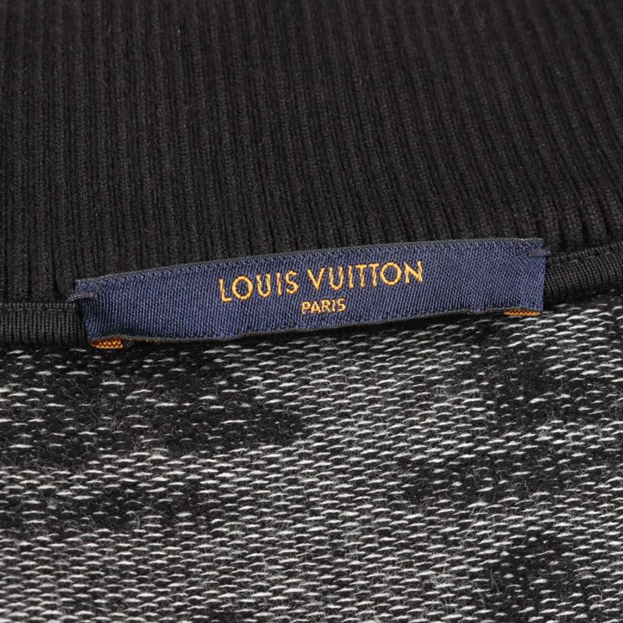 路易威登 LV 卡通提花拉鍊外套 其他外套 RM211M ZMH HKY21W 棉質黑色 二手 男款-2