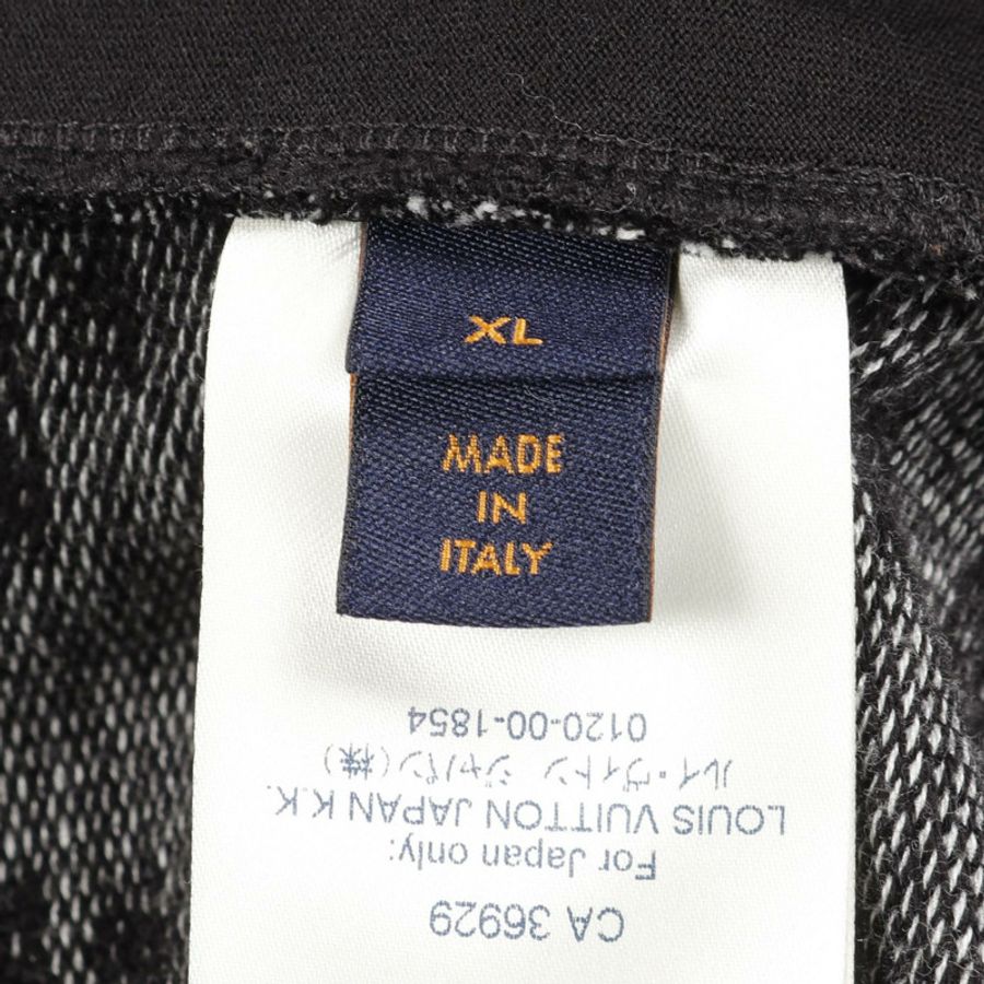 路易威登 LV 卡通提花拉鍊外套 其他外套 RM211M ZMH HKY21W 棉質黑色 二手 男款-5