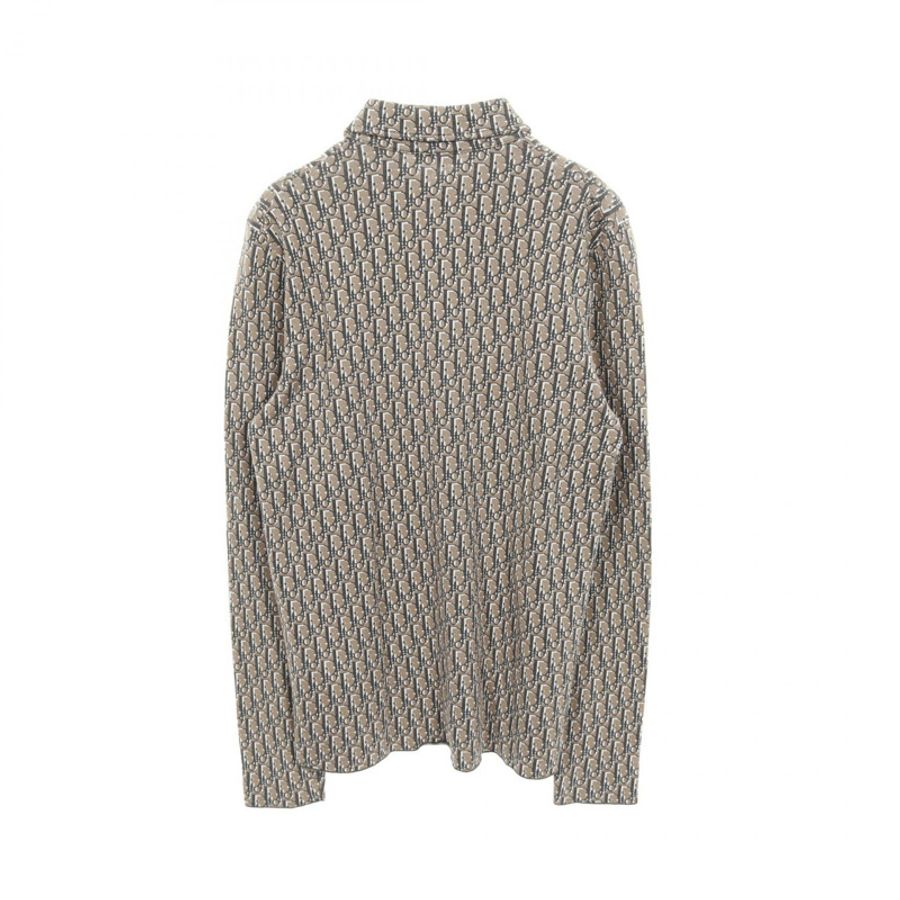Christian Dior Oblique 襯衫上衣 XS 碼 023M550AT099 棉 米色 二手 男款-1