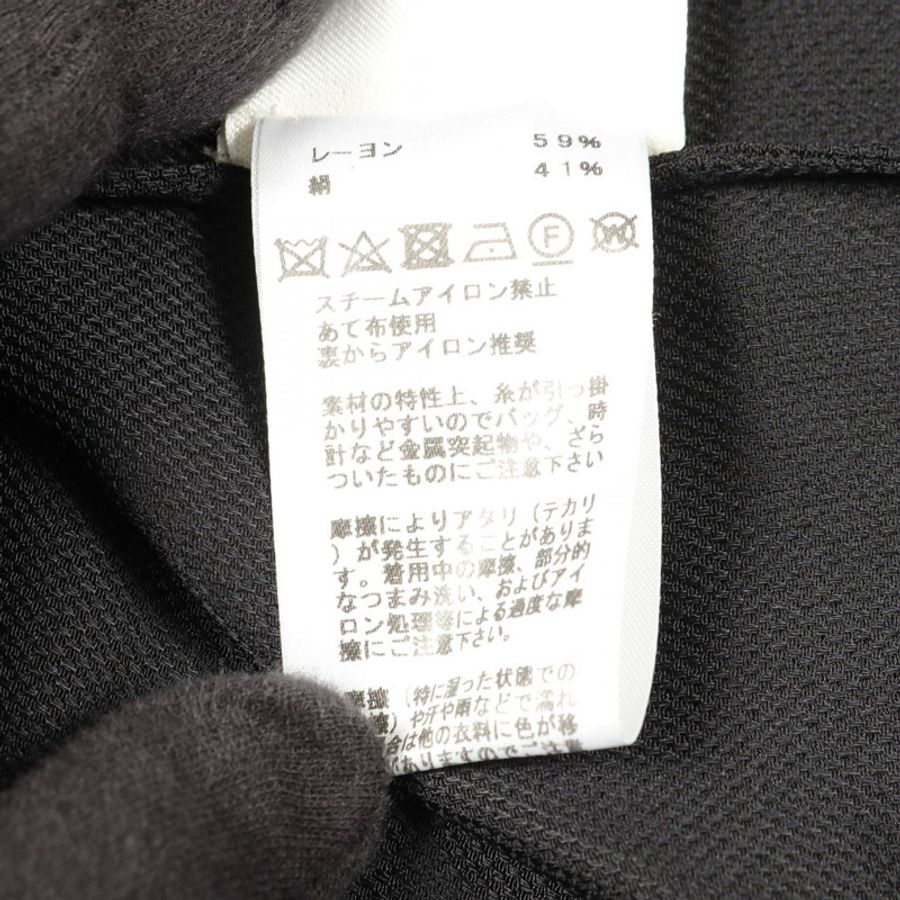 愛馬仕無袖洋裝 06-7300 真絲/人造絲混紡 黑色 二手 女款 34碼-3