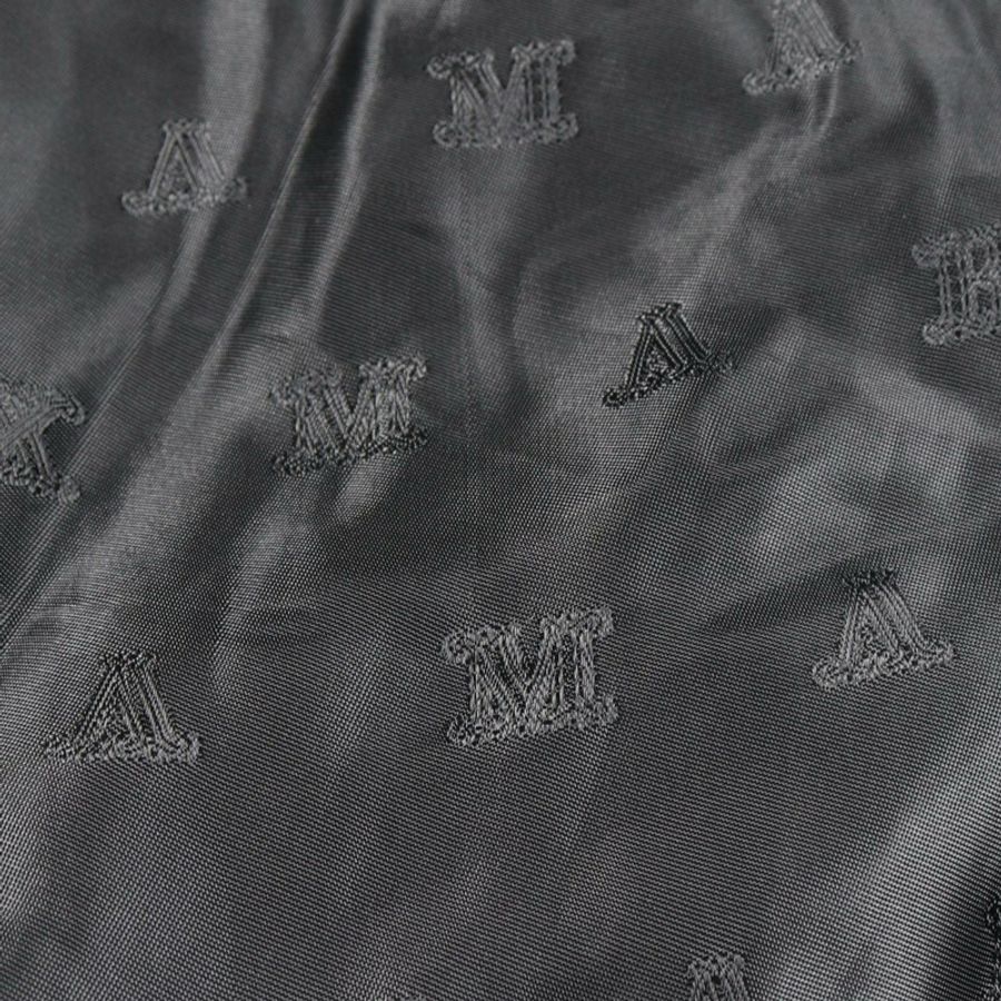 MAX MARA 泰迪熊披肩 羊毛絲羊駝毛 黑色 二手 女款-5