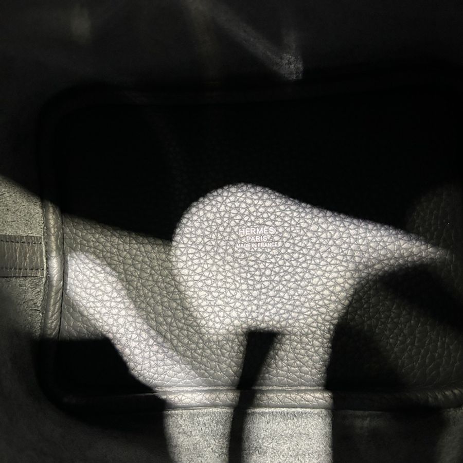 愛馬仕 菜籃子18 霧霾灰-8