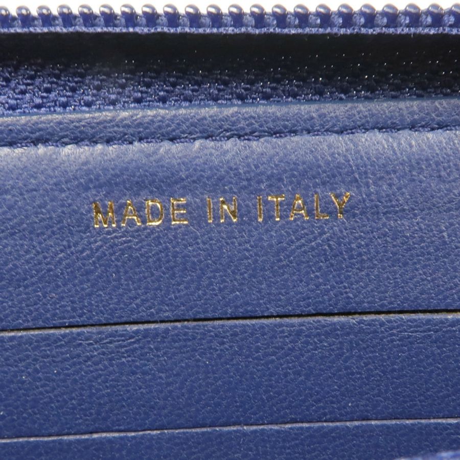 CHANEL 羊皮皮革Boy Zipped Wallet金扣錢包-14