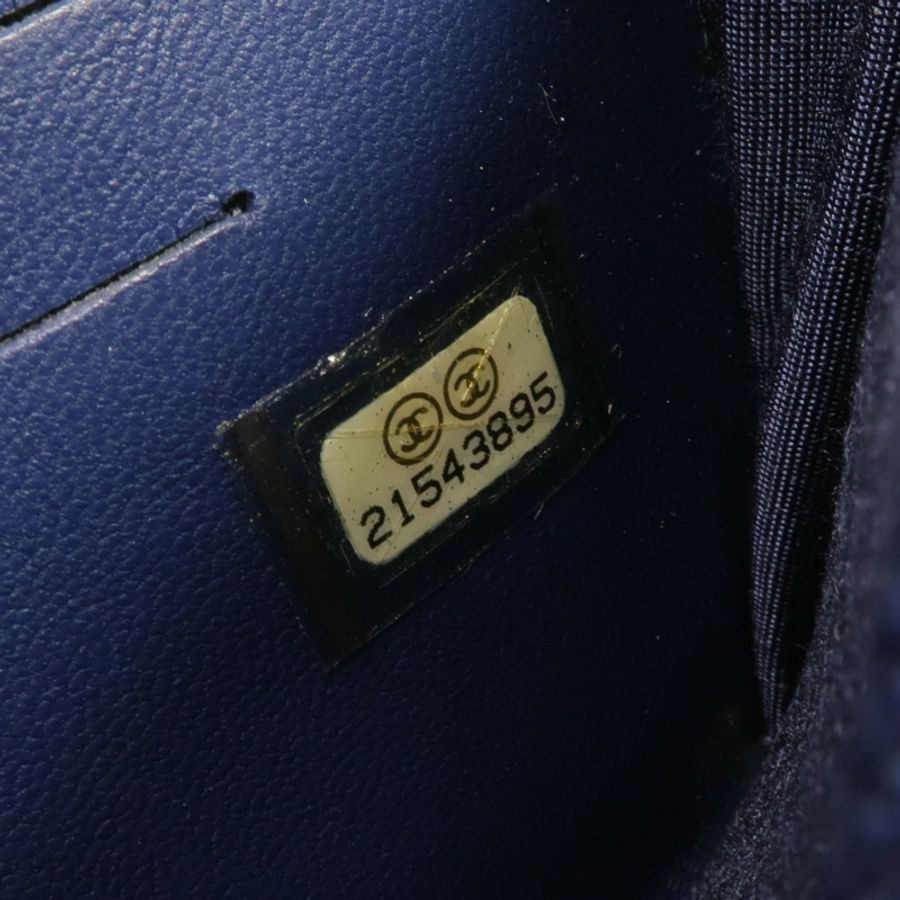 CHANEL 羊皮皮革Boy Zipped Wallet金扣錢包-15