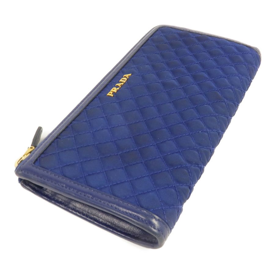 PRADA 尼龍Long Wallet金扣長錢包-3