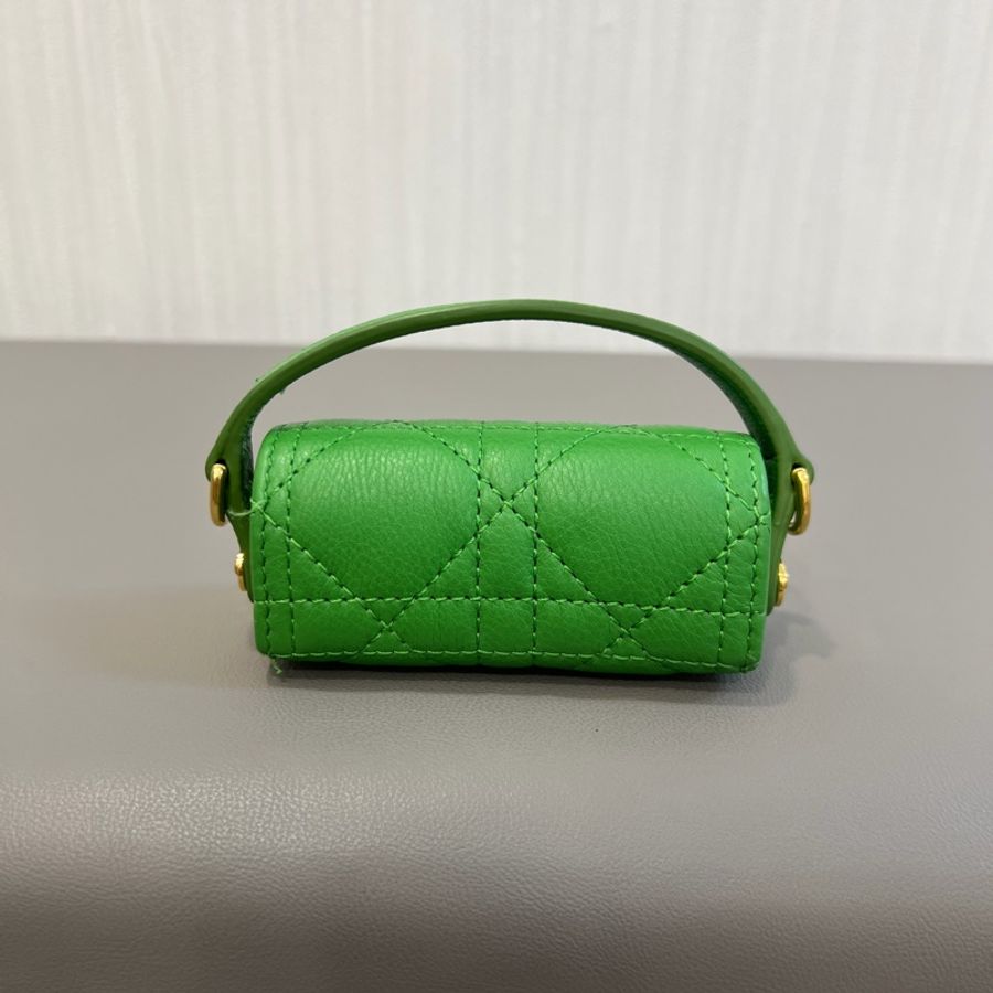 DIOR 翡翠綠鏈條口紅包 唇膏-8