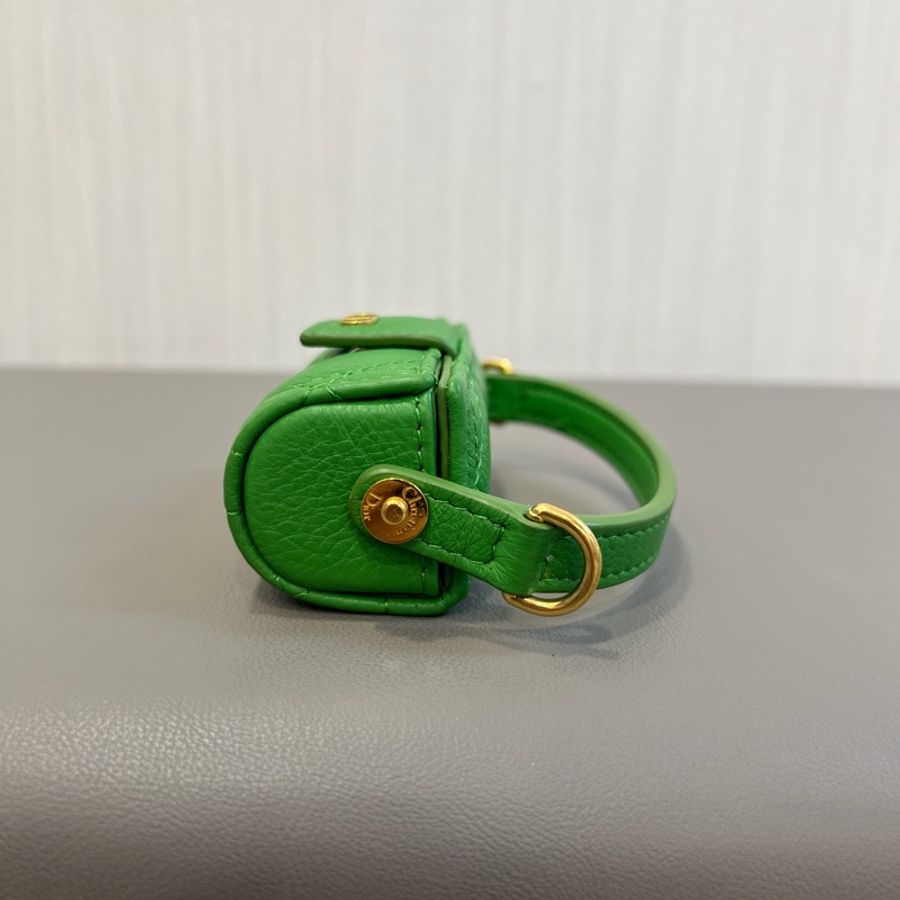 DIOR 翡翠綠鏈條口紅包 唇膏-10