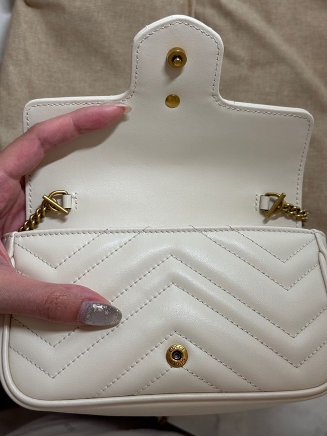 Gucci supermini 白色🤍超新全配!-2