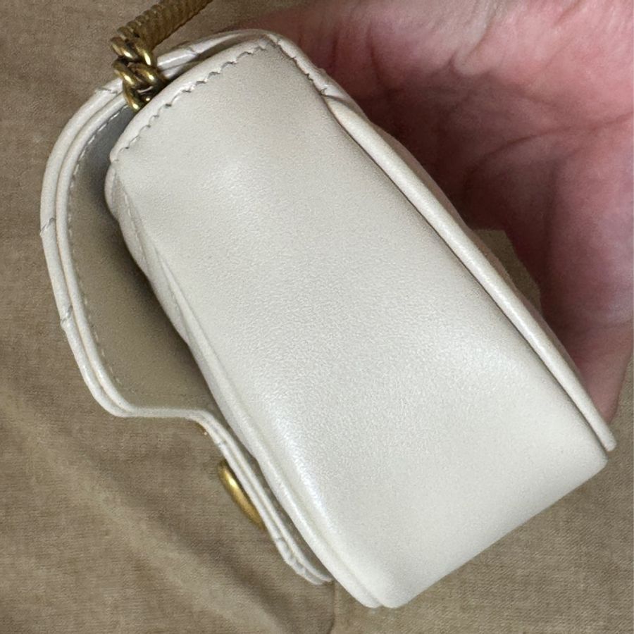 Gucci supermini 白色🤍超新全配!-9
