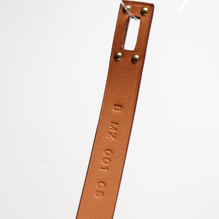 Hermès Mini Kelly Double Tour bracelet 棕色配玫瑰金色-3