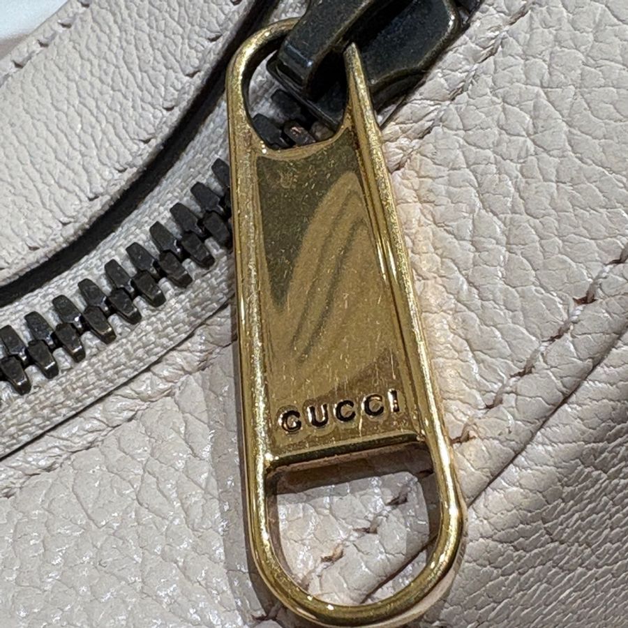 【優雅質感日常首選】Gucci Aphrodite 米白色雙G手提包｜復古腋下設計｜可肩背斜背｜義大利製精品女包-10