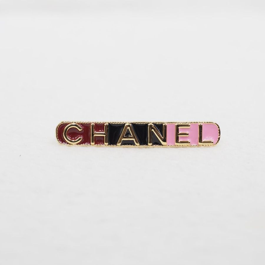 CHANEL B25 拼色髮夾-1
