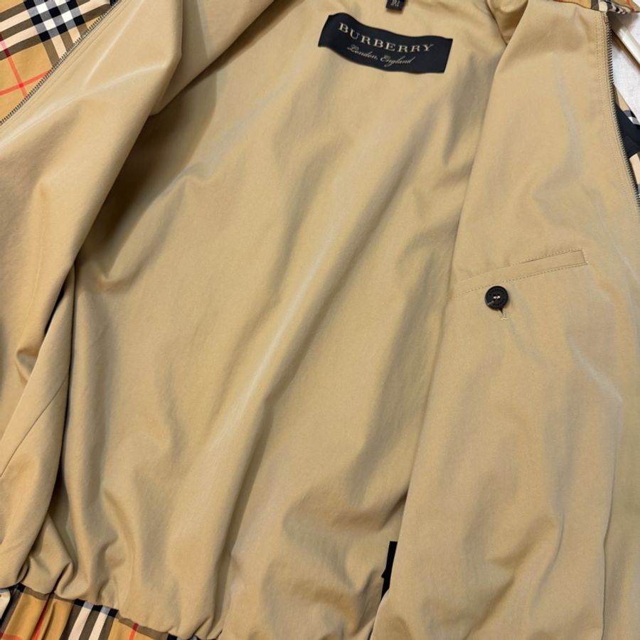 BURBERRY英國格紋風衣外套UK2-10