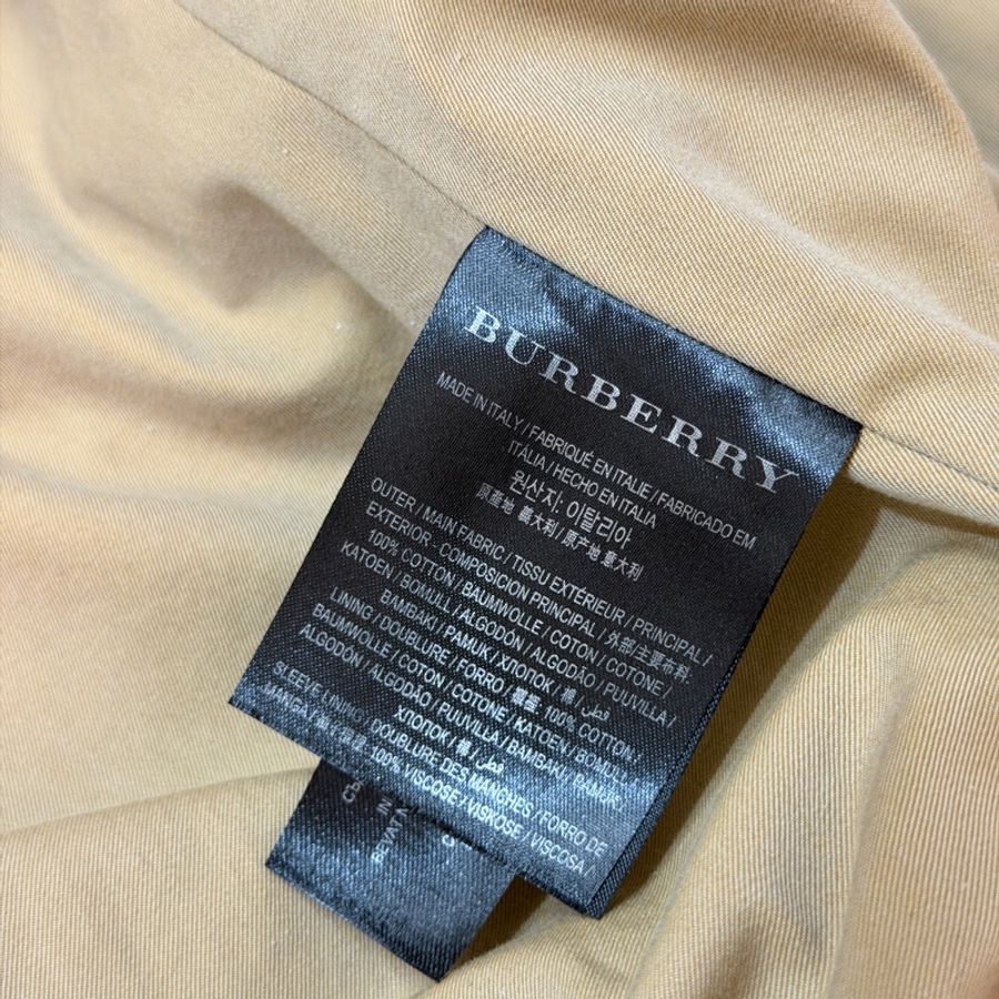 BURBERRY英國格紋風衣外套UK2-13