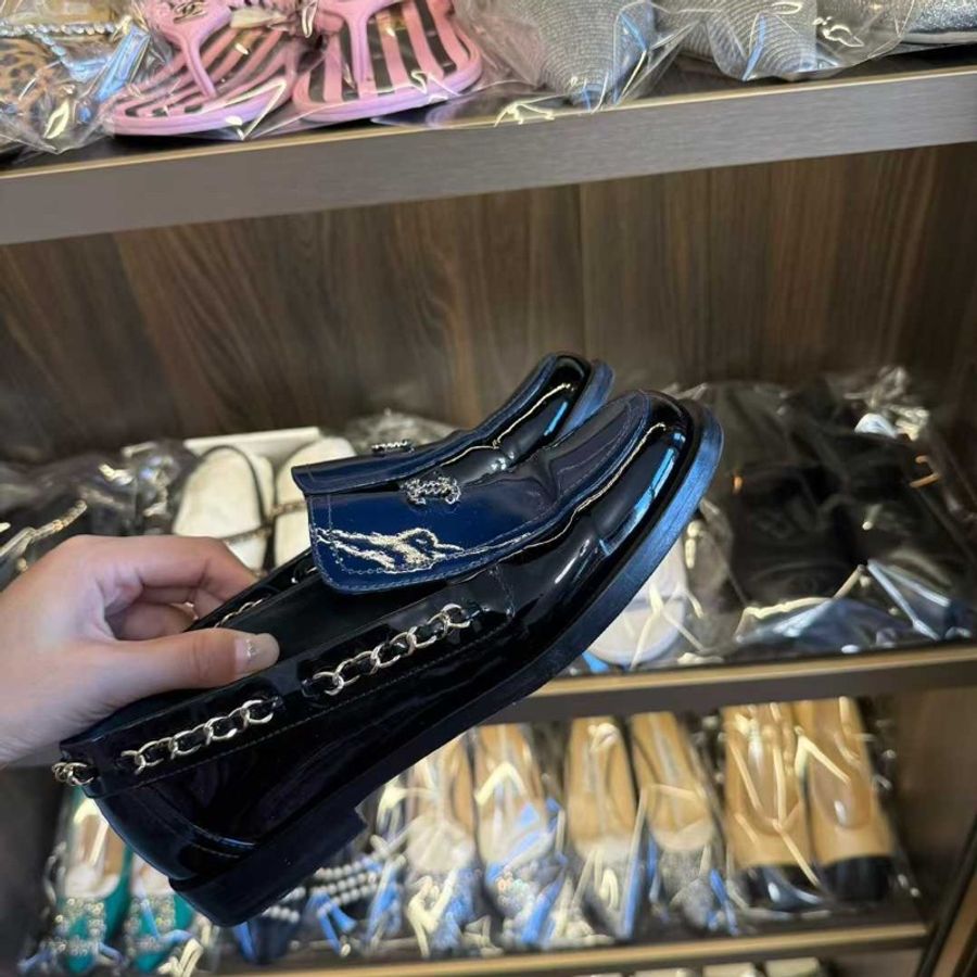 chanel 樂福鞋 36號 已貼底 98新-3