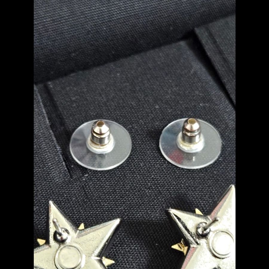 (全新閒置品)Chanel星星雙C.Logo耳環-11