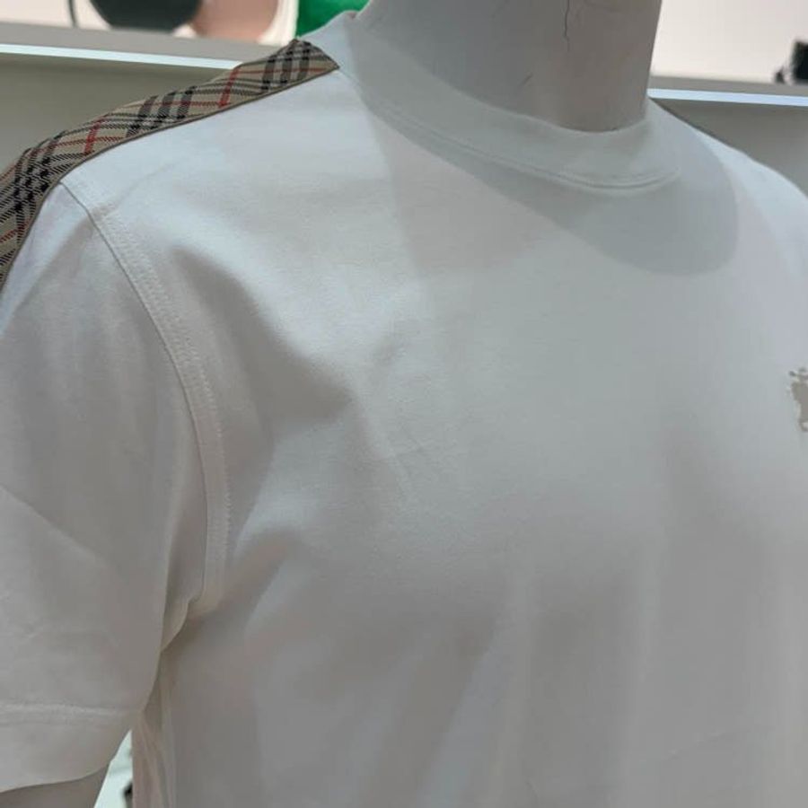 🎉2026新品好折扣✨Burberry 81024511 男款EKD 棉質短袖 T-shirt 上衣 畫布白 S/M/L/XL/XXL-6