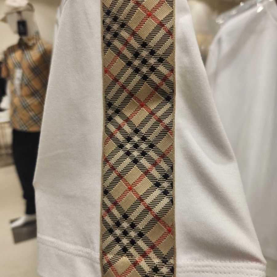 🎉2026新品好折扣✨Burberry 81024511 男款EKD 棉質短袖 T-shirt 上衣 畫布白 S/M/L/XL/XXL-12
