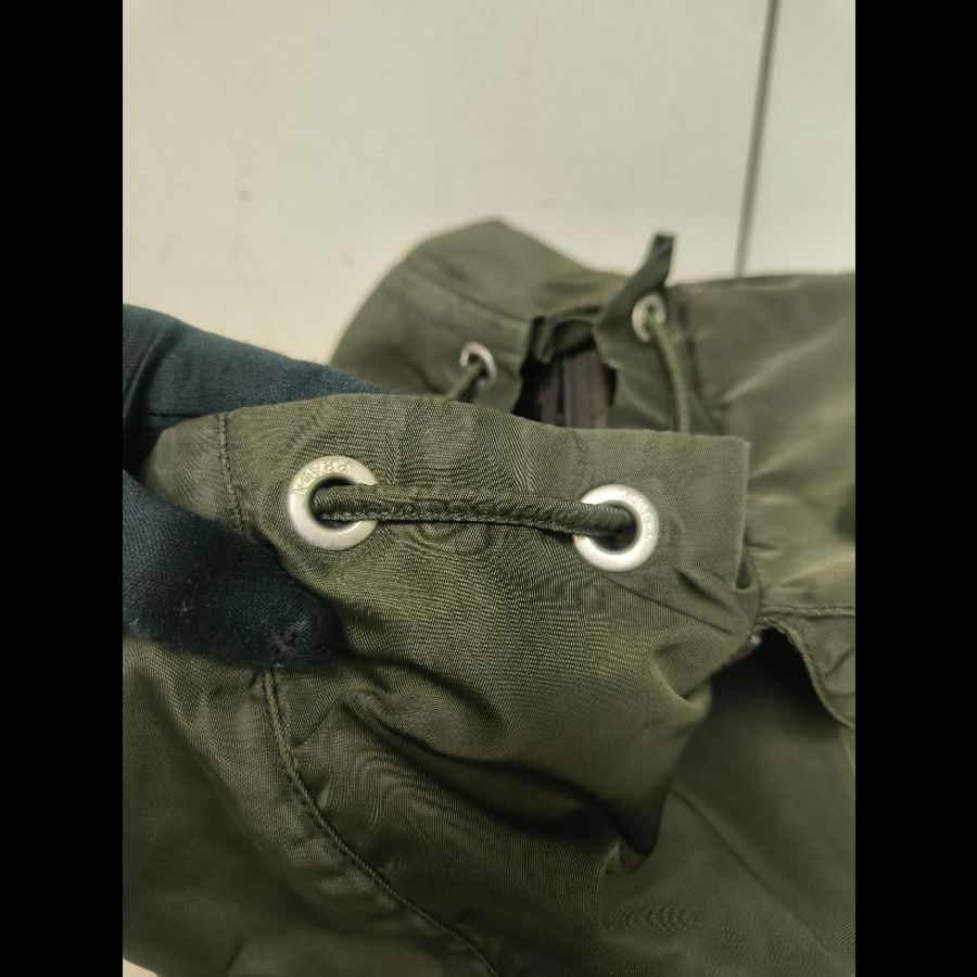 【8成新】㊣✨PRADA✨普拉達 綠色 帆布 皮革 口袋 中型 後背包 /二手包/二手精品🌳二手樹屋🌳-43