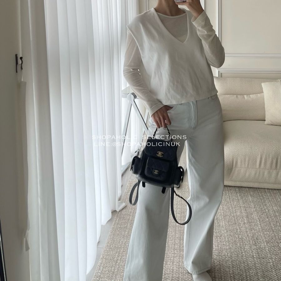 Chanel 23K mini duma三口袋後背包AS4399-2