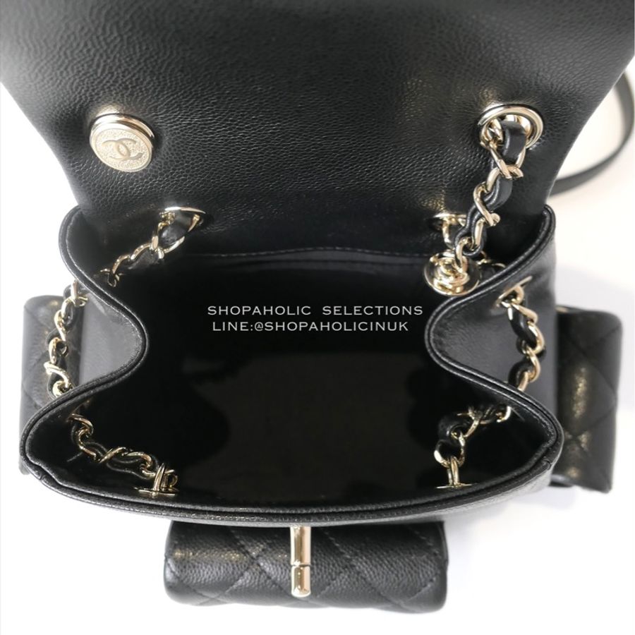 Chanel 23K mini duma三口袋後背包AS4399-9