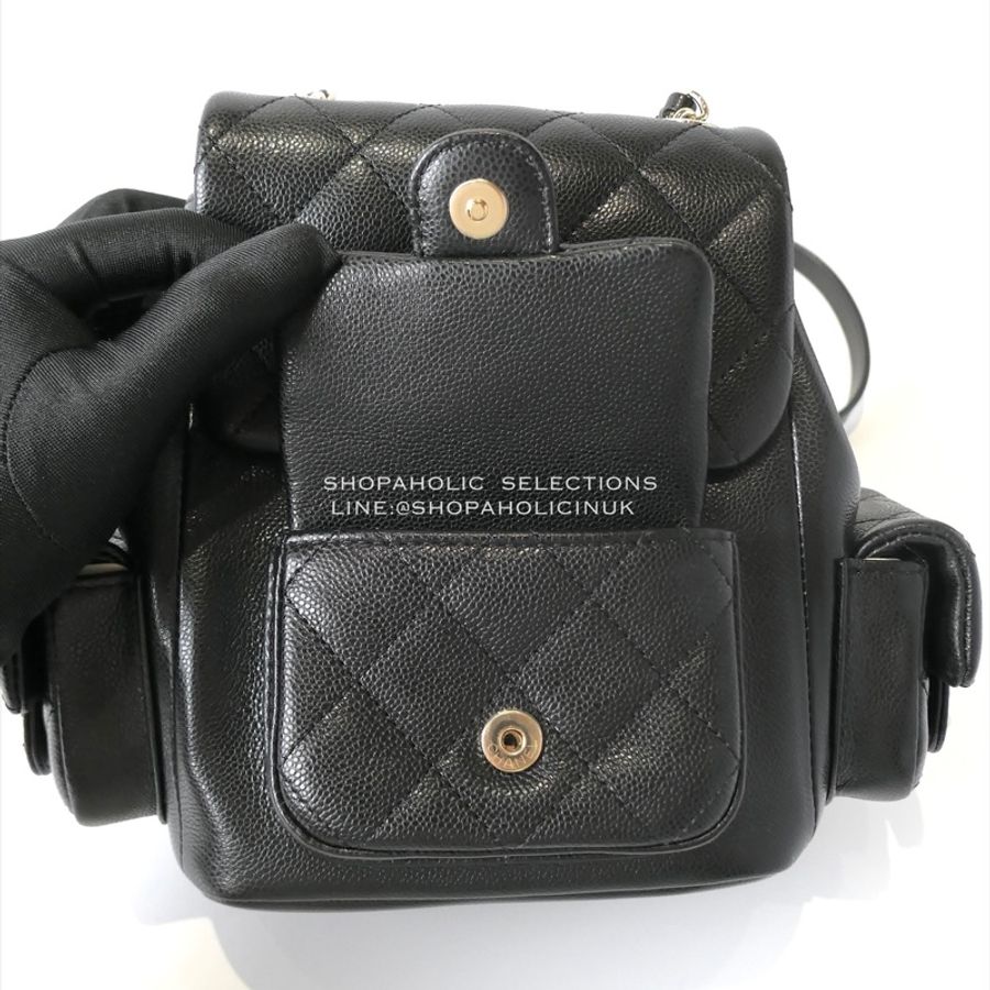 Chanel 23K mini duma三口袋後背包AS4399-11