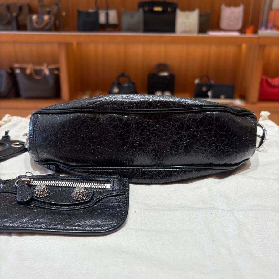 【潮流女神小廢包】Balenciaga XS Le Cagole 經典心型吊牌包|鑽釦元素設計|街拍必備 IT BAG|台中市現貨-2