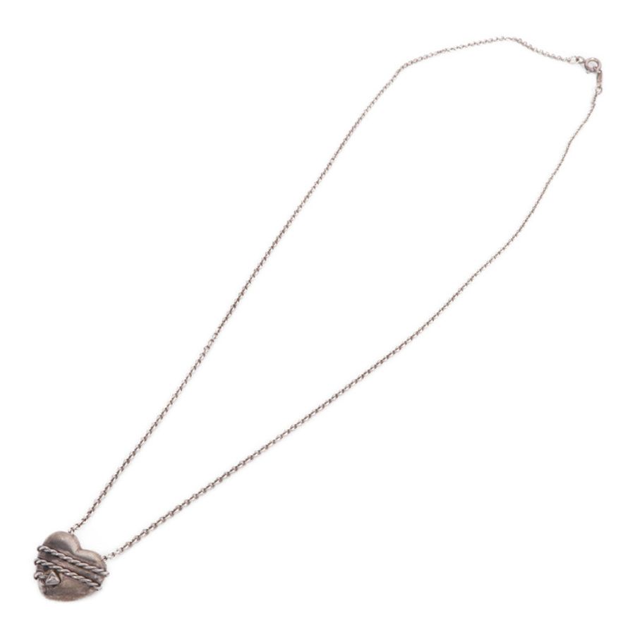 TIFFANY&CO 925純銀Heart Arrow Necklace項鍊-3